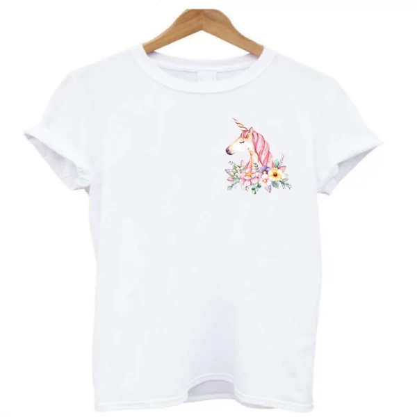 camiseta unicornio mini