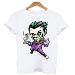 camiseta joker blanca