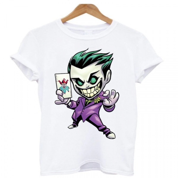 camiseta joker blanca