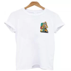 camiseta-blanca-unisex-road-mini