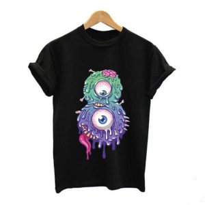 camiseta-negra-unisex-ojos