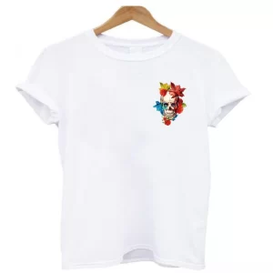 camiseta-unisex-calavera-mini