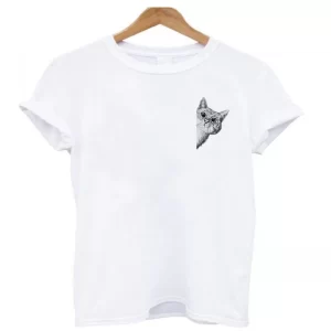 camiseta-unisex-gato-mini