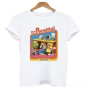 camiseta-unisex-hide-from-reality